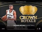 2023-24 PANINI CROWN ROYALE BASKETBALL HOBBY 16 BOX CASE. GREAT DEAL!!