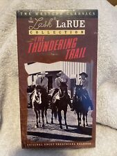 NEW The Lash LaRue Collection The Thundering Trail Fuzzy St. John B&W VHS