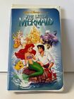 Rare Disney The Little Mermaid (VHS 1989 Black Diamond) Banned Cover with Seal