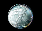 1994 $1 American Silver Eagle - UNC with Beautiful Rainbow Toning