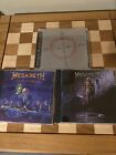 3 CD Lot MEGADETH Rust In Peace, Cryptic Writings, Countdown To Extinction Metal