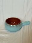 New ListingDe Silva handmade ceramic cookware bowl. Blue with handle. Made in Italy. 4.5