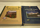 best of the best state cookbook: Colorado And Arizona   Lot Of 2 States