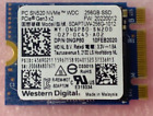 Western Digital SN520 256GB M.2 NVME 2230 SSD SDAPTUW-256G-1012