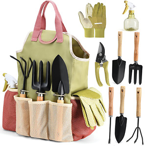 Complete Garden Tool Kit Comes With Bag & Gloves,Garden