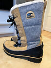 Sorel Tivoli Women's Snow Boots - Beige/Grey, Size 10 US