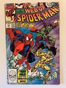 New ListingWeb of Spider-Man (1985-1995) #66 (Marvel Comics Direct Edition July 1990)
