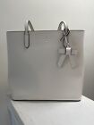 Kate Spade Jana Tote  Saffiano Leather Handbag  WHITE K8150 $359