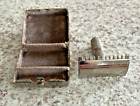 Vintage Silver Made in Germany Travel Razor Shaver Boxed