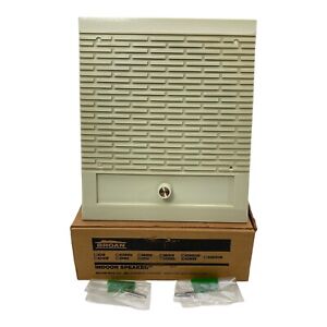 New ListingVintage Broan Indoor Stereo Speaker KS808V Ivory Off White 1988