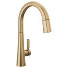 Delta Monrovia Pull-Down Kitchen Faucet Champagne Bronze-Certified Refurbished