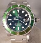 Rolex Submariner Date 16800 SS Green Dial/Green Bezel Insert Mens Watch....40mm