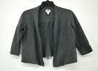 Charter Club Womens Gray Long Sleeve Shawl Neck Open Front Cashmere Cardigan XL