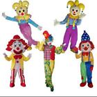 Clown Mascot Costume Suit Cosplay Party Game Dress Outfit Advertising Adults
