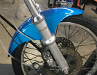 NO DENTS Harley EVO Softail Dyna Custom Chopper Bobber Style BLUE Front Fender
