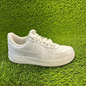 Nike Air Force 1 '07 Womens Size 8.5 White Athletic Shoes Sneakers 315115-112