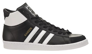 Size 18 - Adidas Jabbar High Black White Stripes