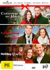 HALLMARK Christmas 20 On My Mind / Homecoming for the / Holiday Hearts DVD NEW