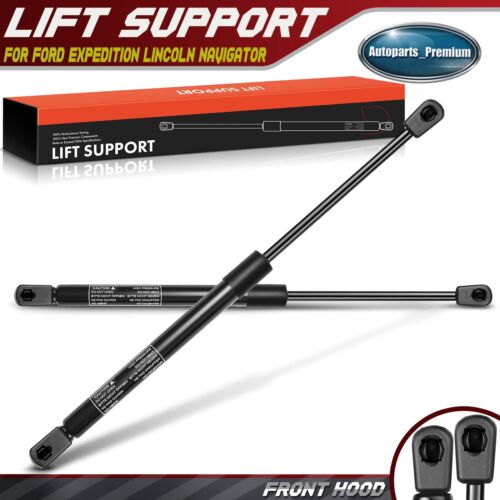 2Pcs Front Hood Lift Support Shock Strut for Ford Expedition Lincoln Navigator (For: 2018 Lincoln Navigator)
