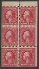 1908 US Stamp #332a Mint Never Hinged Fine Booklet Pane of 6