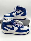 Nike Air Force 1 07 Mid Womens size 10.5 Mens 9 Military Blue Leather DX3721 100