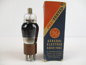 GE Type 89  Vacuum Tube Brown Base TV-7 Tested New In Box