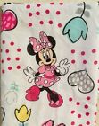Vintage Disney Minnie Mouse Crib Flat Sheet for Babies & Toddlers