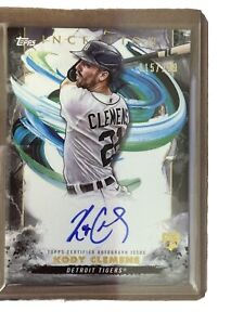 2023 Topps Inception Kody Clemens RC Rookies & Emerging Stars Auto /299 Tigers