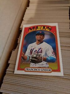 2021 Topps Heritage High Number Base & SP Singles #501-725 - Create Own Lot