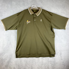 Browning Pheasants Forever Polo Shirt Mens XL Green Clay Pigeon Embroidered Logo