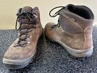 AKU Hiking Boots Men 12 Italian Suede Waterproof Goretex Brown Clean