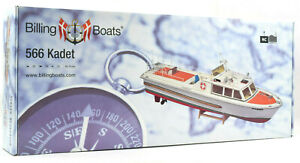 Billing Boats Kadet - Plastic Hull 1/30 RC Ready Boat Kit BB566 01-00-0566