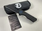 Brian Brown Yeager-M V2 KnifeJoy Exclusive PVD n Blue Ano Flipper Combo