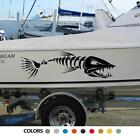 Car Graphics Decal Sticker Truck Stickers Bone Fishing Boat Large Fish Mural