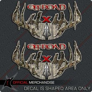 4x4 Camouflage Truck Decal Archery Hunting Deer Sticker for Hoyt PSE Mathews USA
