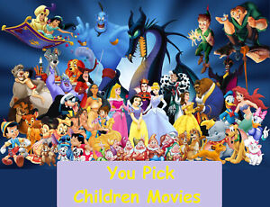 DVD Children Movie Disney Collection You Pick - Cheap Shipping options available