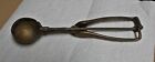 ANTIQUE SODA PARLOR BRASS ICE CREAM SCOOP EARLY 1900'S GILCHRIST 30 SQUEEZE