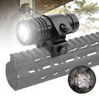 11/20mm Rail mount w/ LED Flashlight Light or Red Laser Beam Sight Pistol Rifle