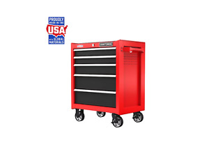 SAVE $100 on  2000 Series 26.5inW x 34in H 5-Drawer Steel Rolling Tool Cabinet