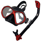 Promate Scuba Dive Snorkeling Spearfishing Mask Dry Snorkel Gear Set