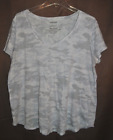 Women's TORRID Grays Camouflage Knit Top Size 1(X)