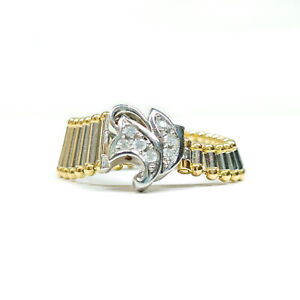 Jewelry Ring   Diamond 0.15ct Platinum X K18 3051093