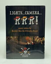 Rockin' Ron the Friendly Pirate Lights Camera RRR! DVD NEW & SEALED Music Videos