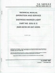 Historical book for Distress Marker Light, SDU-5/E (Aircraft Survival Equipment)