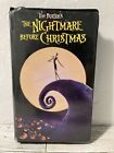 New ListingThe Nightmare Before Christmas VHS Tape Movie in case-Black- 1997-Tim Burton