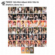 TWICE 13th Mini Album With YOU-th Platform Nemo Ver Special Photocard QR Card