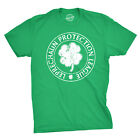 Leprechaun Protection League T Shirt Funny Irish Saint Patricks Day Novelty Tee