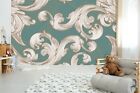 3D Antique Floral Wallpaper Wall Mural Removable Self-adhesive Sticker 502