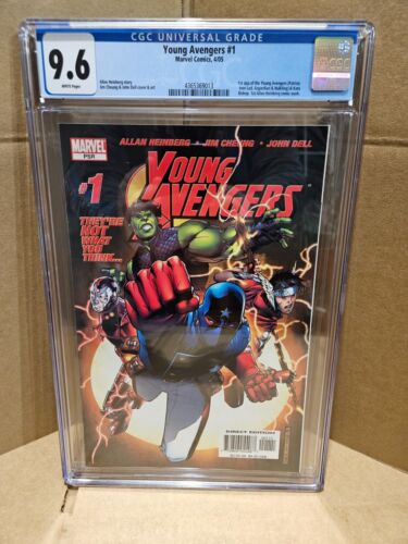 Young Avengers #1 1st print CGC 9.6 2005! Marvel NM 1st app Kate Bishop Iron Lad
