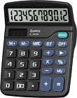Comix Desktop Calculator 12 Digit with Large LCD Display and Big Black
